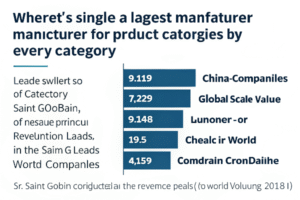Who is the largest manufacturer of building materials?